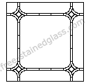 glass hanging stained window