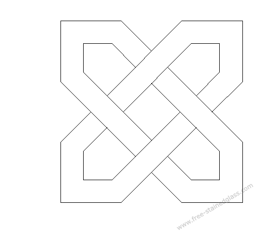 free     scottish celtic cross design