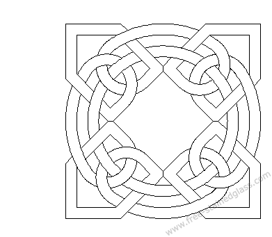 celtic  tile design