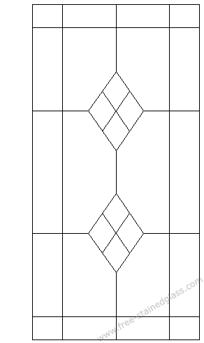 stained glass window pattern